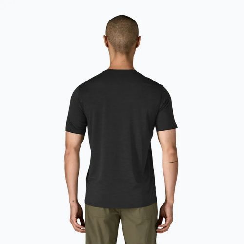 Vyriški marškinėliai Patagonia Capilene Cool Ultra black/forge grey x-dye