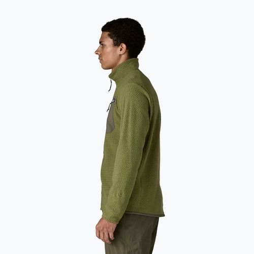 Vyriškas žygio džemperis Patagonia R1 Air caper green