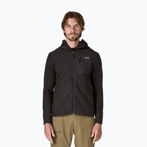 Vyriškas žygio džemperis Patagonia R1 Air Full Zip Hoody black