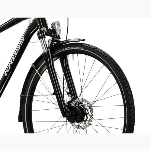 Vyriškas žygio dviratis KROSS Trans 7.0 Bg black/grey/gloss