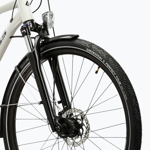 Vyriškas žygio dviratis KROSS Trans 5.0 grey/navy/gloss