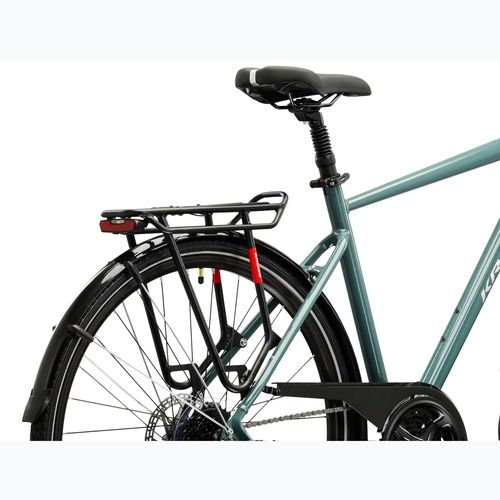 Vyriškas žygio dviratis KROSS Trans 3.0 green/silver/gloss
