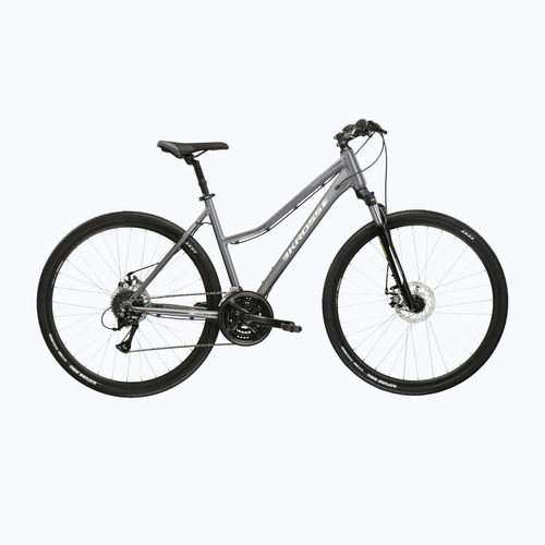 Moteriškas miesto dviratis KROSS Move 2.0 In graphite/silver/gloss