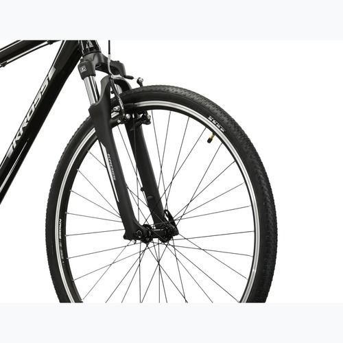 Vyriškas miesto dviratis KROSS Move 1.0 black/silver/gloss