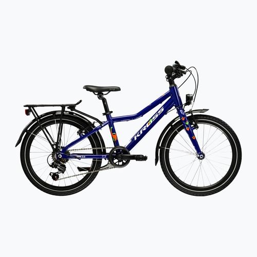 Vaikiškas dviratis KROSS Level Mini 3.0 Eq navy blue/white/gloss