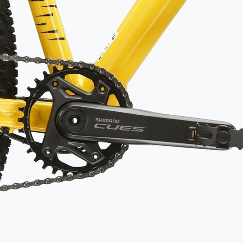 Kalnų dviratis KROSS Level 4.0 yellow/black/gloss