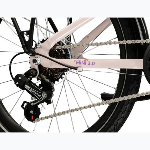 Vaikiškas dviratis KROSS Lea Mini 3.0 Eq W pink/pink/gloss