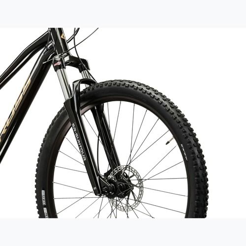 Moteriškas kalnų dviratis KROSS Lea 5.0 27,5" black/gold/gloss