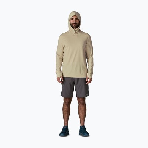 Vyriškas džemperis Patagonia Capilene Ultra Hoody pumice/dyno white x-dye