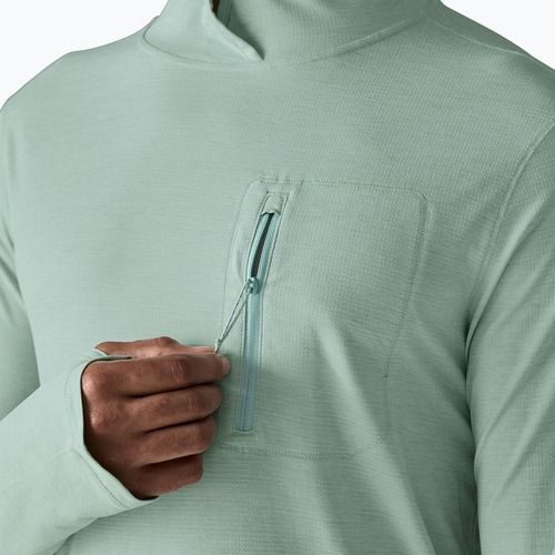 Vyriškas džemperis Patagonia Capilene Cool Sun Hoody thermal blue/thin ice x-dye