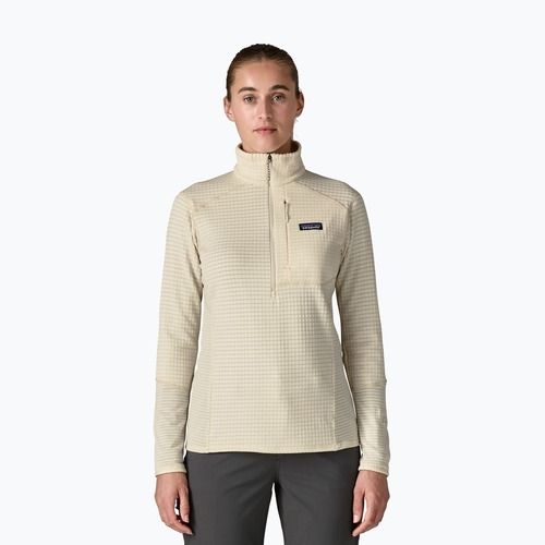 Moteriškas flisinis džemperis Patagonia R1 wool white