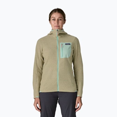 Moteriškas flisinis džemperis Patagonia R1 Air Full-Zip Hoody weathered stone