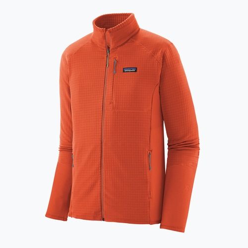 Vyriškas flisinis džemperis Patagonia R1 Hybrid coal orange
