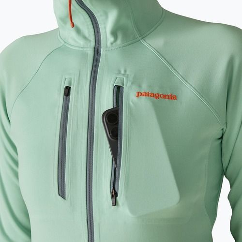 Moteriškas džemperis Patagonia R1 Ultralight Hoody thin ice