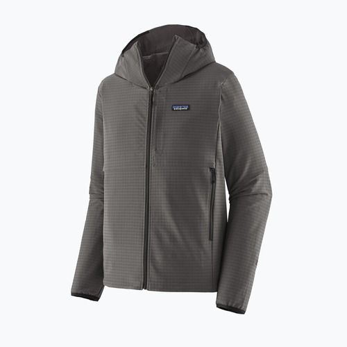 Vyriška softshell striukė Patagonia R1 TechFace Hoody forge grey