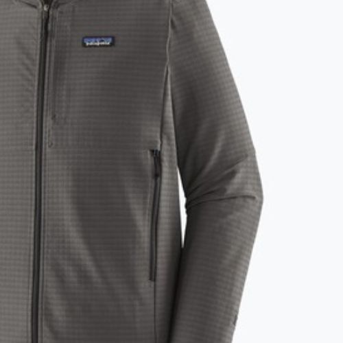 Vyriška softshell striukė Patagonia R1 TechFace Hoody forge grey