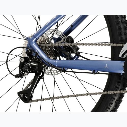 Moteriškas kalnų dviratis KROSS Lea 4.0 In 27.5 blue/silver/gloss