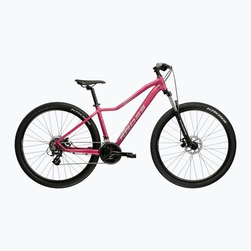 Moteriškas kalnų dviratis KROSS Lea 2.0 In 27.5 pink/silver/matte