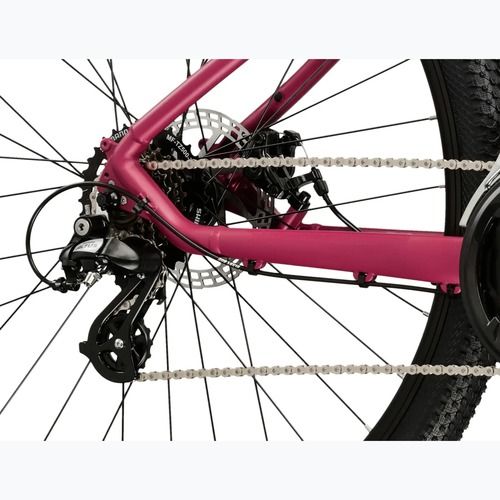 Moteriškas kalnų dviratis KROSS Lea 2.0 In 27.5 pink/silver/matte