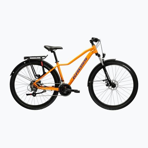 Moteriškas kalnų dviratis KROSS Lea 2.0 Eq W 29 orange/navy blue/gloss