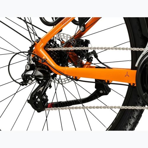 Moteriškas kalnų dviratis KROSS Lea 2.0 Eq W 29 orange/navy blue/gloss