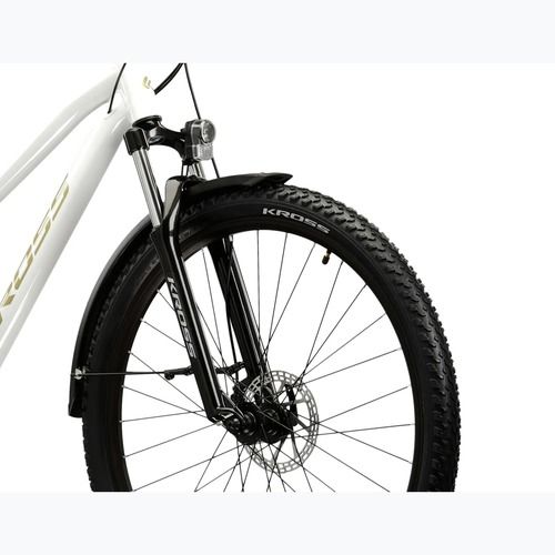 Moteriškas kalnų dviratis KROSS Lea 2.0 Eq W 27.5 white/gold/gloss