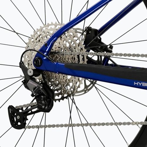 Elektrinis dviratis KROSS Influx Hyb 4.0 29 el. 800 Mh blue/light blue/gloss