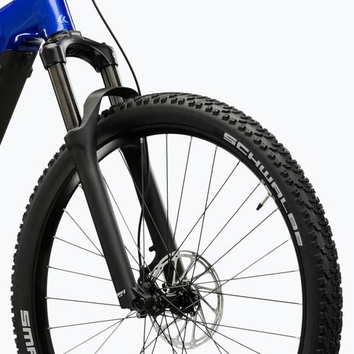Elektrinis dviratis KROSS Influx Hyb 4.0 29 el. 800 Mh blue/light blue/gloss
