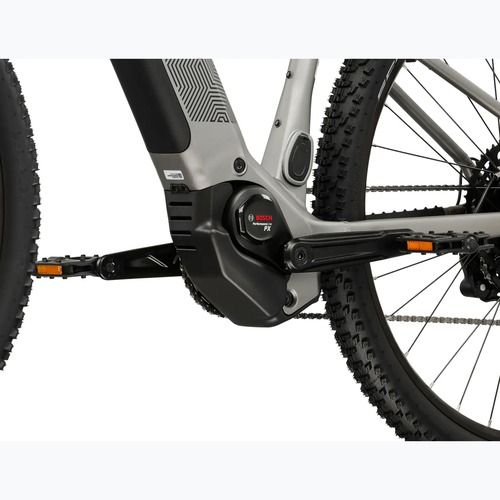 Elektrinis dviratis KROSS Influx Hyb 2.0 29 el. 600 Wh silver/black/matte