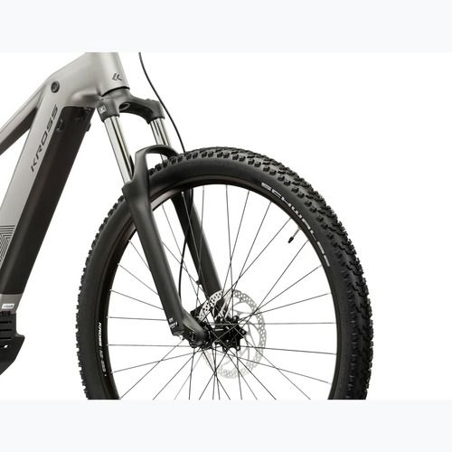 Elektrinis dviratis KROSS Influx Hyb 2.0 29 el. 600 Wh silver/black/matte