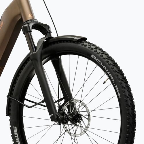 Elektrinis dviratis KROSS Influx Suv Hybrid 4.0 800 29 electric gray/copper/matte
