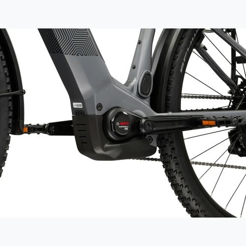 Elektrinis dviratis KROSS Influx Suv Hybrid 2.0 600 29 electric grey/black/matte