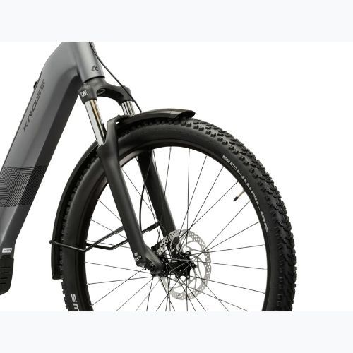 Elektrinis dviratis KROSS Influx Suv Hybrid 2.0 600 29 electric grey/black/matte
