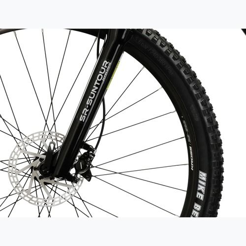 Kalnų dviratis KROSS Hexagon 5.0 27.5" black/silver/gloss