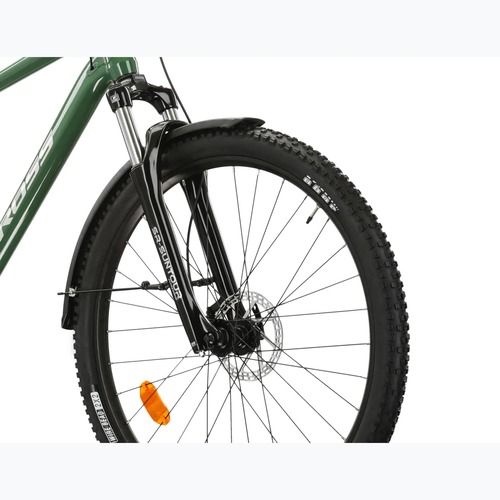 Kalnų dviratis KROSS Hexagon 4.0 EQ 29" green/silver/gloss