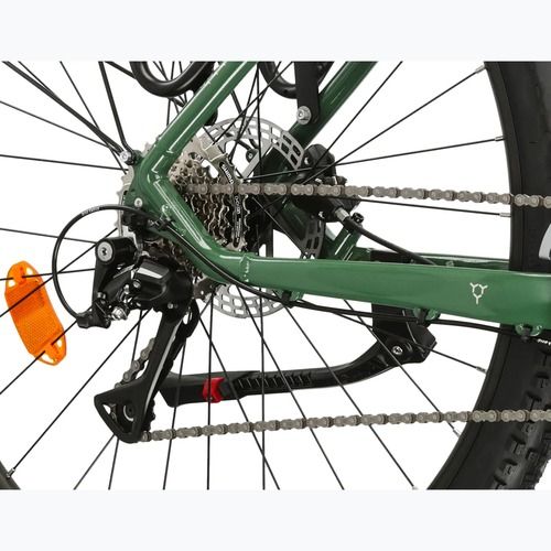 Kalnų dviratis KROSS Hexagon 4.0 EQ 29" green/silver/gloss