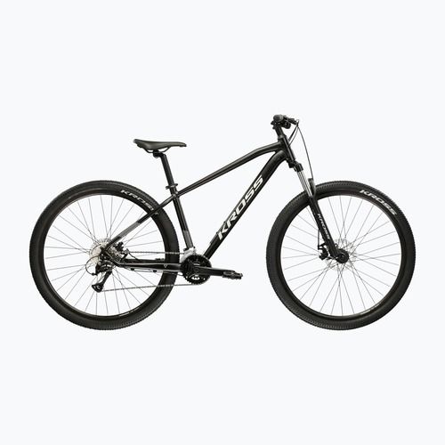 Kalnų dviratis KROSS Hexagon 3.0 27,5" black/silver/matte