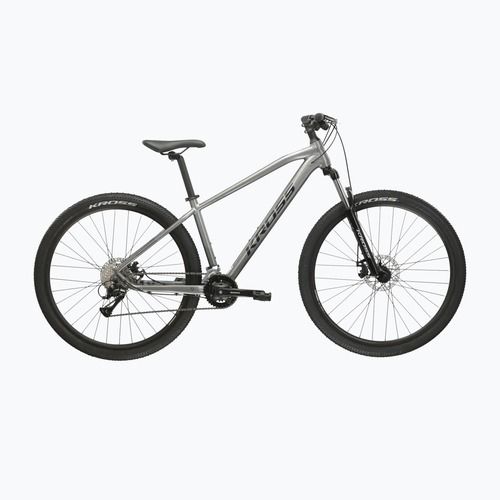 Kalnų dviratis KROSS Hexagon 3.0 27,5" 2024 grey/navy/gloss
