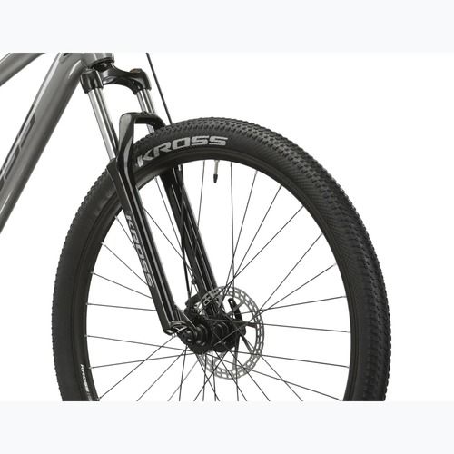 Kalnų dviratis KROSS Hexagon 3.0 27,5" 2024 grey/navy/gloss