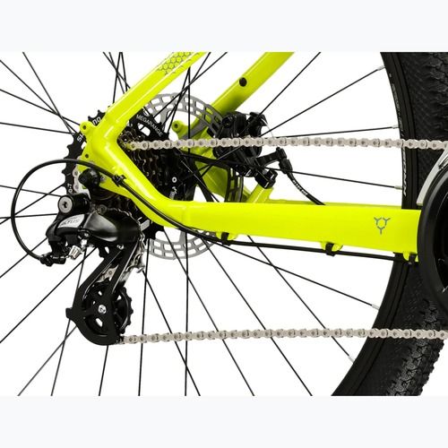 Kalnų dviratis KROSS Hexagon 2.0 29" 2025 lime/blue/gloss