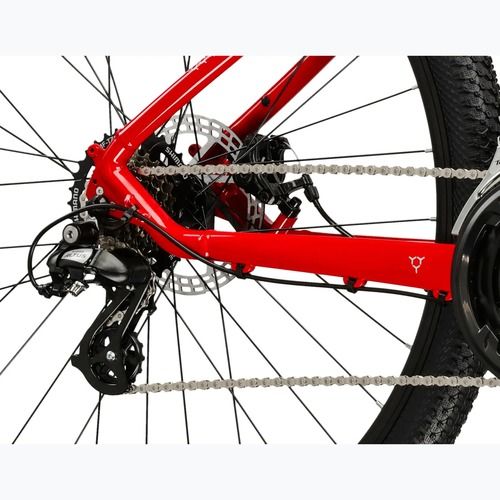 Kalnų dviratis KROSS Hexagon 2.0 27,5" red/grey/gloss