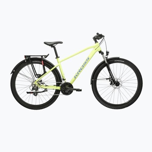 Kalnų dviratis KROSS Hexagon 2.0 EQ 27,5" lime/blue/gloss