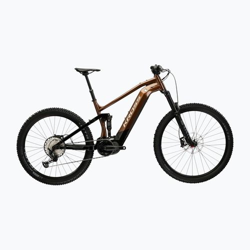 Vyriškas elektrinis dviratis KROSS Grist Boost 3.0 el. 630 Wh brown/black/gloss