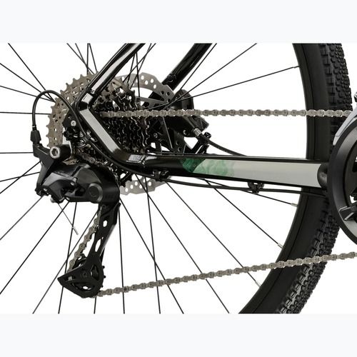 Kroso dviratis KROSS Evado 7.0 black/silver/gloss