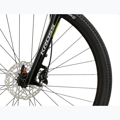 Kroso dviratis KROSS Evado 7.0 black/silver/gloss