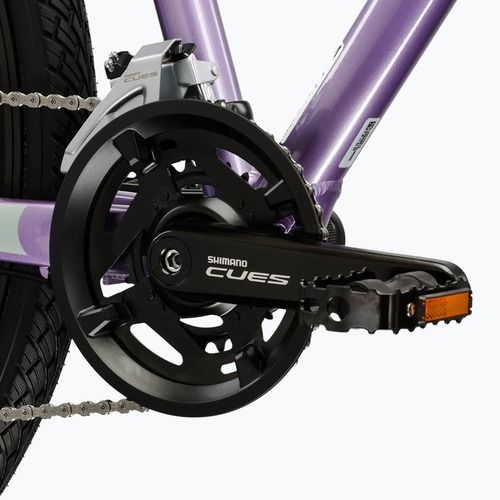 Moteriškas krosinis dviratis KROSS Evado 5.0 In purple/black/gloss