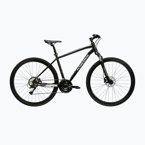 Kroso dviratis KROSS Evado 4.0 black/silver