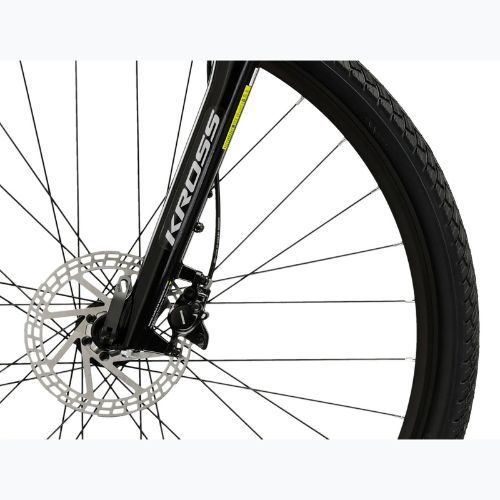 Kroso dviratis KROSS Evado 4.0 black/silver