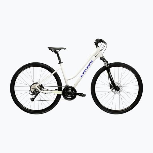 Moteriškas krosinis dviratis KROSS Evado 4.0 In grey/navy blue