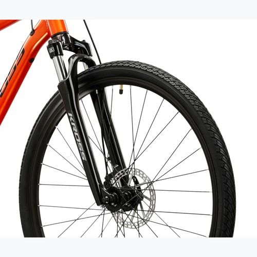 Kroso dviratis KROSS Evado 3.0 orange/black/gloss